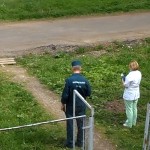 Встреча пожарного расчета