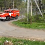 Подъезд пожарной бригад через 3 минуты после вызова